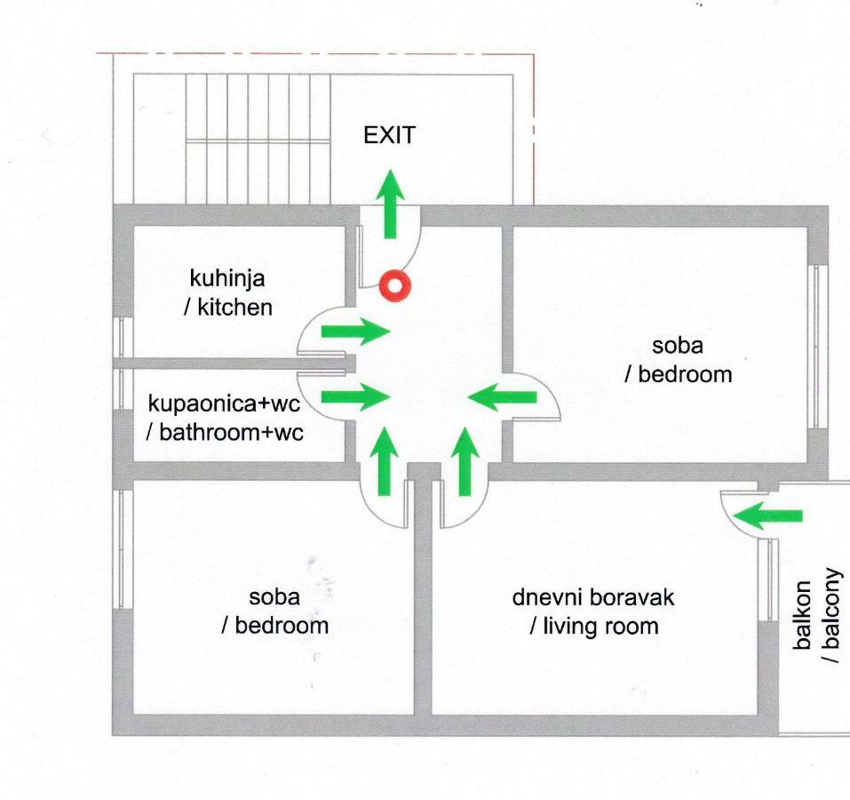 Apartmán Pula Centar A1 Lalu - Free Garage Exteriér fotografie